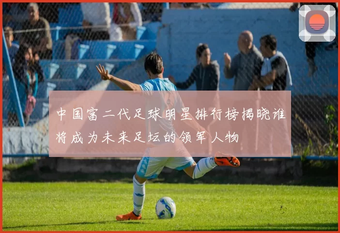 中国富二代足球明星排行榜揭晓谁将成为未来足坛的领军人物